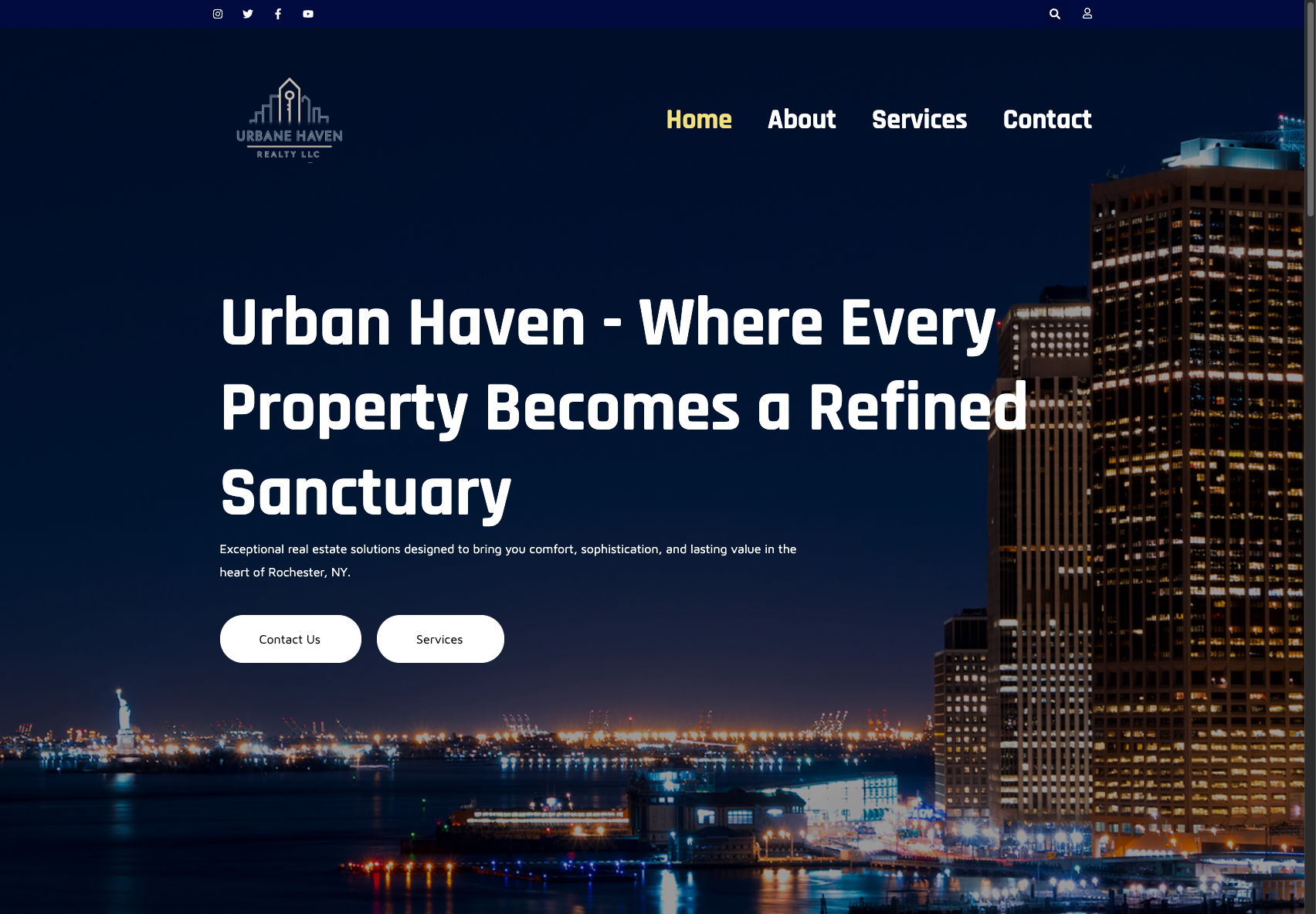 Urban Haven Realty LLC screenshot